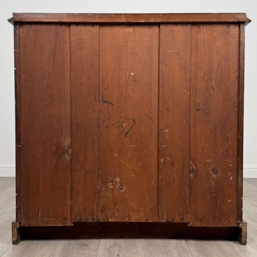 ANTIQUE 19TH CENTURY GOOD QUALITY MAHOGANY CHEST OF DRAWERS - ADDITIONAL PHOTO 4