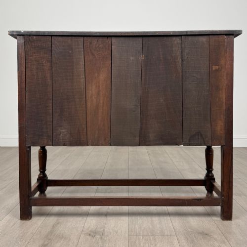 ANTIQUE 20TH CENTURY GOOD QUALITY SMALL OAK SIDEBOARD - ADDITIONAL PHOTO 5