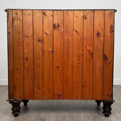ANTIQUE 19TH CENTURY CHEST OF DRAWERS IN MAHOGANY - ADDITIONAL PHOTO 3