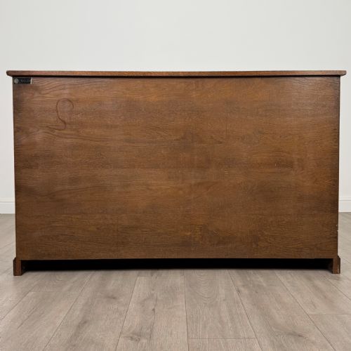 VINTAGE 20TH CENTURY FINE QUALITY BOOKCASE IN OAK - ADDITIONAL PHOTO 6