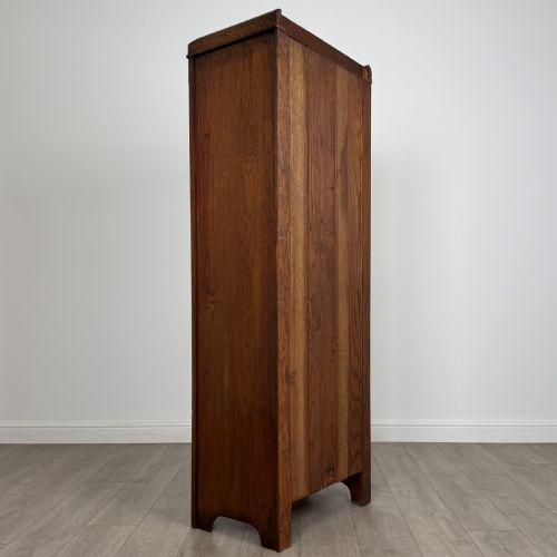 ANTIQUE 20TH CENTURY GOOD QUALITY SMALL OAK WARDROBE - ADDITIONAL PHOTO 4