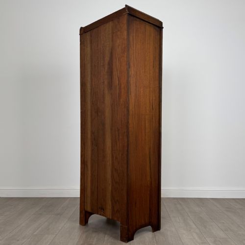 ANTIQUE 20TH CENTURY GOOD QUALITY SMALL OAK WARDROBE - ADDITIONAL PHOTO 6