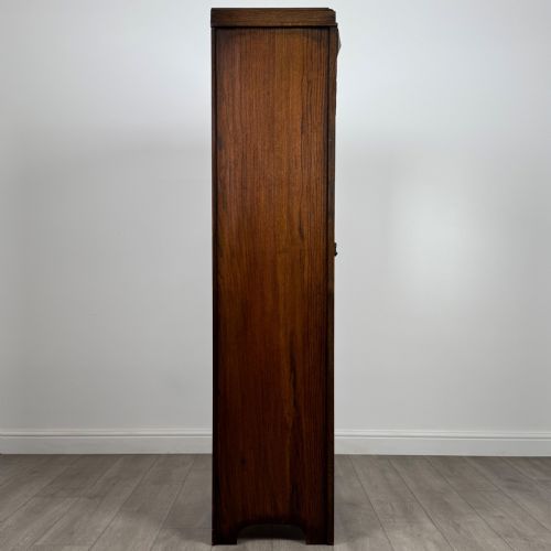 ANTIQUE 20TH CENTURY GOOD QUALITY SMALL OAK WARDROBE - ADDITIONAL PHOTO 7