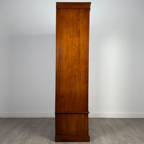 ANTIQUE 19TH CENTURY FINE QUALITY BURR WALNUT COMPACTUM WARDROBE - ADDITIONAL PHOTO 7