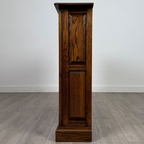 ANTIQUE 20TH CENTURY OPEN BOOKCASE IN OAK - ADDITIONAL PHOTO 3