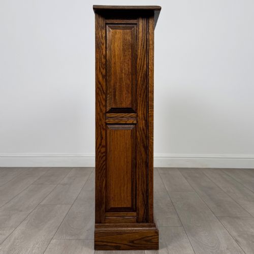 ANTIQUE 20TH CENTURY OPEN BOOKCASE IN OAK - ADDITIONAL PHOTO 7