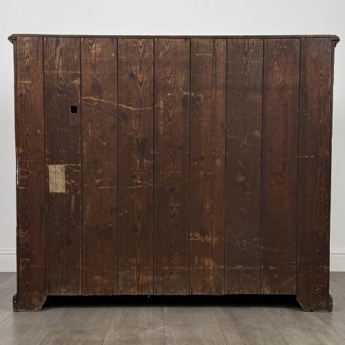 ANTIQUE 19TH CENTURY GOOD QUALITY PITCH PINE CUPBOARD - ADDITIONAL PHOTO 5