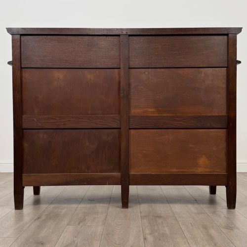 ANTIQUE 20TH CENTURY GOOD QUALITY OAK SIDEBOARD - ADDITIONAL PHOTO 5