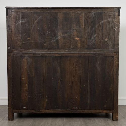 ANTIQUE 20TH CENTURY FINE QUALITY COURT CUPBOARD IN OAK - ADDITIONAL PHOTO 5