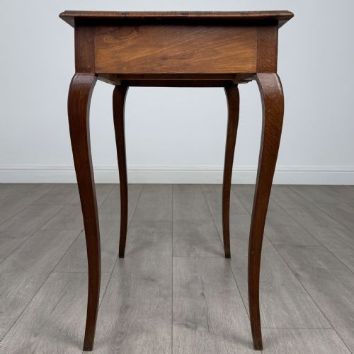 ANTIQUE 20TH CENTURY FRENCH SIDE TABLE IN OAK - ADDITIONAL PHOTO 6
