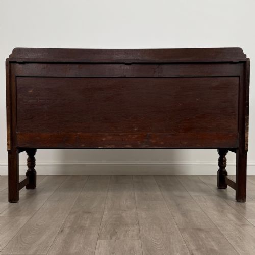 ANTIQUE 20TH CENTURY GOOD QUALITY OAK SIDEBOARD - ADDITIONAL PHOTO 4