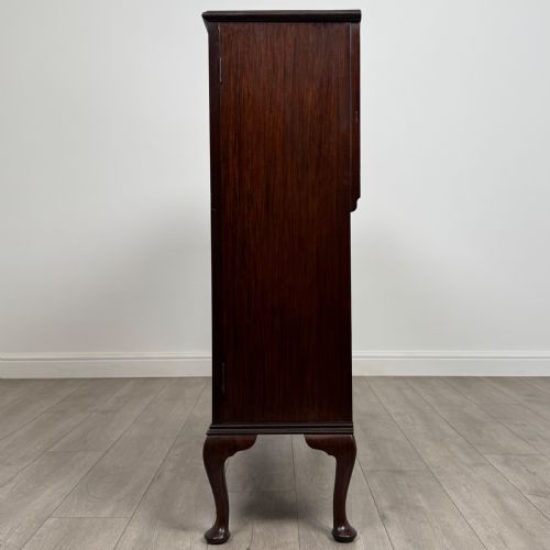 ANTIQUE 20TH CENTURY GOOD QUALITY CABINET IN MAHOGANY - ADDITIONAL PHOTO 4