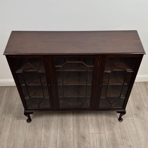 ANTIQUE 20TH CENTURY GOOD QUALITY CABINET IN MAHOGANY - ADDITIONAL PHOTO 10