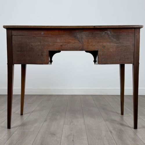 ANTIQUE 19TH CENTURY GOOD QUALITY WRITING TABLE IN MAHOGANY - ADDITIONAL PHOTO 2