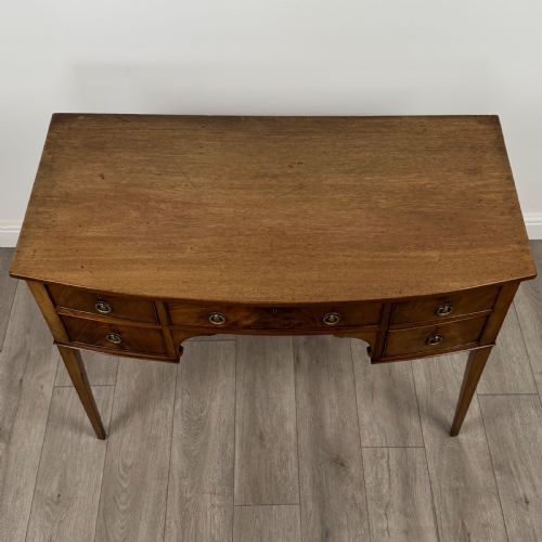 ANTIQUE 19TH CENTURY GOOD QUALITY WRITING TABLE IN MAHOGANY - ADDITIONAL PHOTO 8