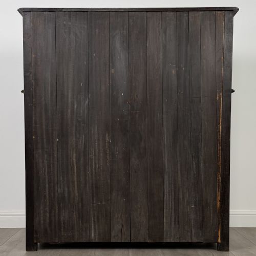 ANTIQUE 20TH CENTURY GOOD QUALITY COURT CUPBOARD IN OAK - ADDITIONAL PHOTO 5