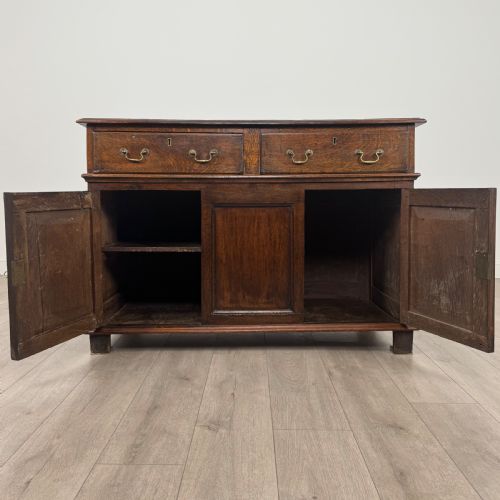 ANTIQUE 18TH CENTURY GOOD QUALITY CUPBOARD IN OAK - ADDITIONAL PHOTO 1
