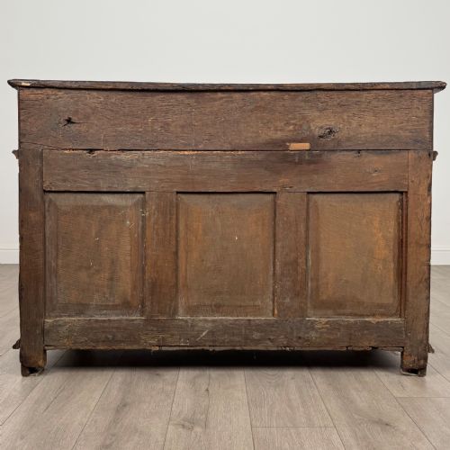 ANTIQUE 18TH CENTURY GOOD QUALITY CUPBOARD IN OAK - ADDITIONAL PHOTO 5