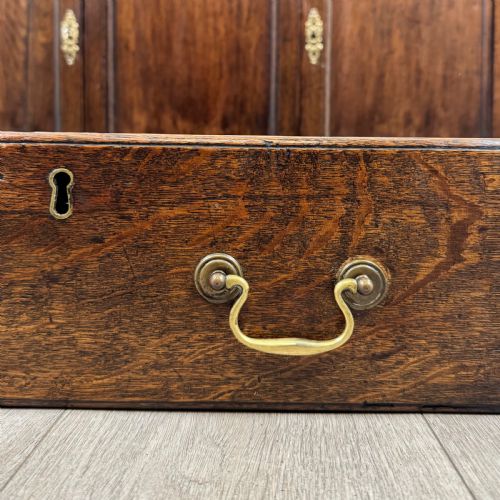 ANTIQUE 18TH CENTURY GOOD QUALITY CUPBOARD IN OAK - ADDITIONAL PHOTO 11