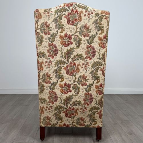 ANTIQUE 20TH CENTURY GEORGIAN STYLE WINGBACK ARMCHAIR - ADDITIONAL PHOTO 3