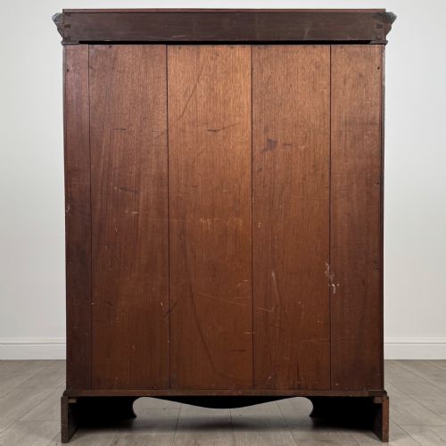 ANTIQUE 19TH CENTURY GOOD QUALITY DISPLAY CABINET IN MAHOGANY - ADDITIONAL PHOTO 6