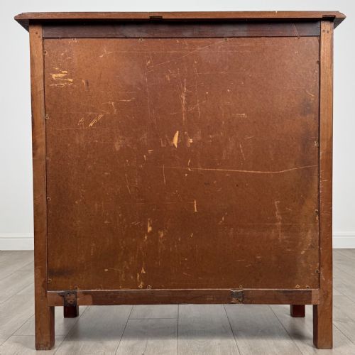 ANTIQUE 20TH CENTURY GOOD QUALITY CUPBOARD IN MAHOGANY - ADDITIONAL PHOTO 5