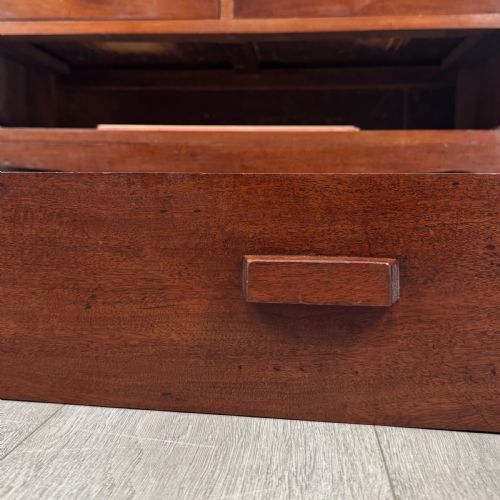 ANTIQUE 20TH CENTURY GOOD QUALITY CUPBOARD IN MAHOGANY - ADDITIONAL PHOTO 17