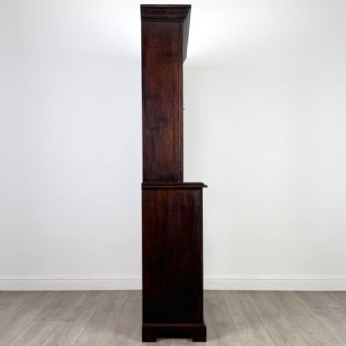 ANTIQUE 19TH CENTURY ASTRAL GLAZED BOOKCASE IN MAHOGANY - ADDITIONAL PHOTO 8