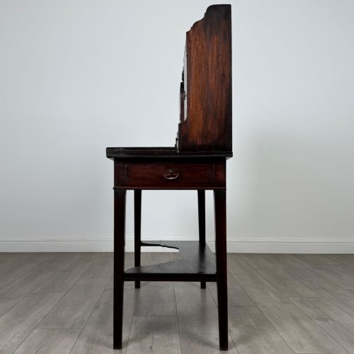 ANTIQUE 18TH CENTURY UNUSUAL DESK IN MAHOGANY - ADDITIONAL PHOTO 3