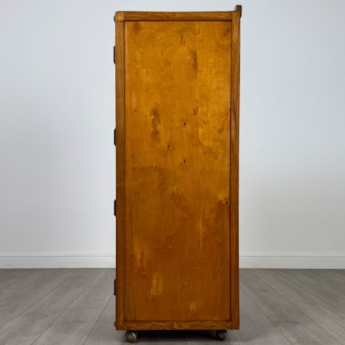 ANTIQUE 19TH CENTURY UNUSUAL CABINET IN OAK - ADDITIONAL PHOTO 3