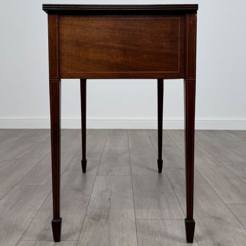 ANTIQUE 20TH CENTURY GEORGIAN STYLE MAHOGANY WRITING TABLE - ADDITIONAL PHOTO 2