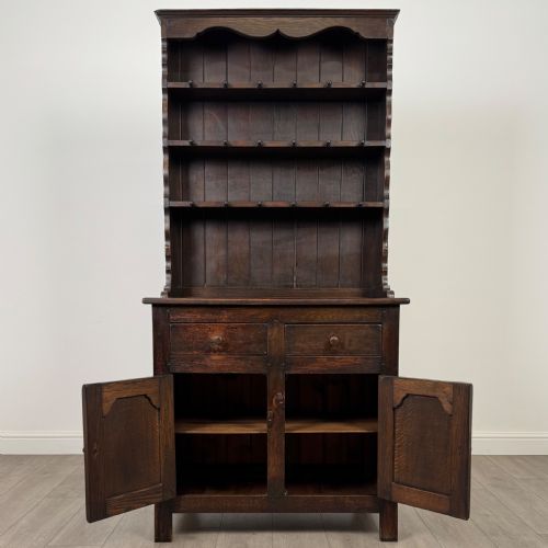 ANTIQUE 20TH CENTURY SMALL OAK DRESSER - ADDITIONAL PHOTO 1