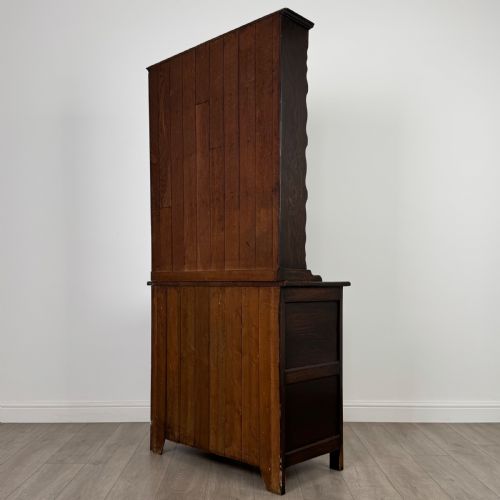 ANTIQUE 20TH CENTURY SMALL OAK DRESSER - ADDITIONAL PHOTO 6