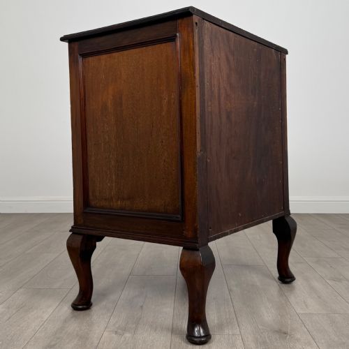 ANTIQUE 20TH CENTURY SMALL MAHOGANY CHEST OF DRAWERS - ADDITIONAL PHOTO 3