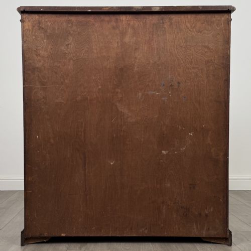 ANTIQUE 19TH CENTURY GOOD QUALITY OPEN BOOKCASE IN MAHOGANY - ADDITIONAL PHOTO 5