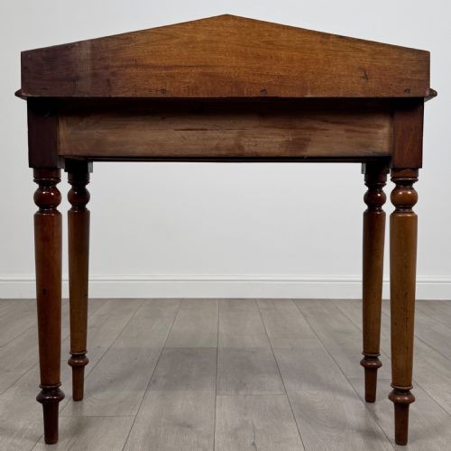 ANTIQUE 19TH CENTURY FINE QUALITY SMALL MAHOGANY SIDE TABLE - ADDITIONAL PHOTO 5