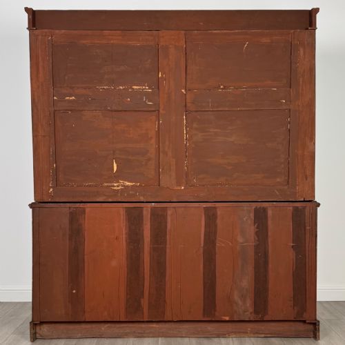 ANTIQUE 19TH CENTURY FINE QUALITY BOOKCASE IN MAHOGANY - ADDITIONAL PHOTO 7