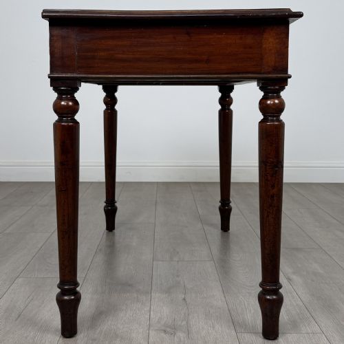 ANTIQUE 19TH CENTURY GOOD QUALITY WRITING TABLE IN MAHOGANY - ADDITIONAL PHOTO 6