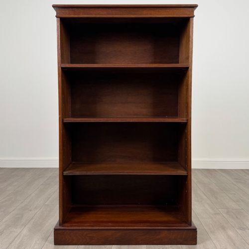 ANTIQUE 20TH CENTURY OPEN BOOKCASE IN MAHOGANY - ADDITIONAL PHOTO 1