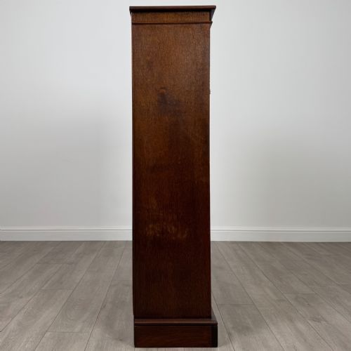 ANTIQUE 20TH CENTURY OPEN BOOKCASE IN MAHOGANY - ADDITIONAL PHOTO 7