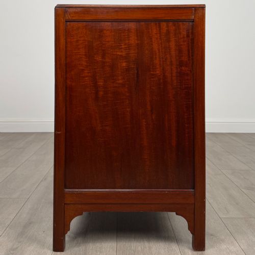 ANTIQUE 19TH CENTURY GOOD QUALITY MAHOGANY CHEST OF DRAWERS - ADDITIONAL PHOTO 2
