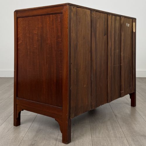 ANTIQUE 19TH CENTURY GOOD QUALITY MAHOGANY CHEST OF DRAWERS - ADDITIONAL PHOTO 3