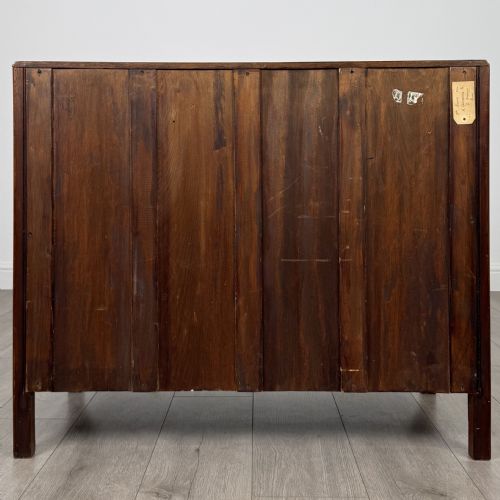 ANTIQUE 19TH CENTURY GOOD QUALITY MAHOGANY CHEST OF DRAWERS - ADDITIONAL PHOTO 4