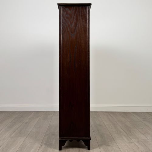 ANTIQUE 20TH CENTURY OPEN BOOKCASE IN OAK - ADDITIONAL PHOTO 7