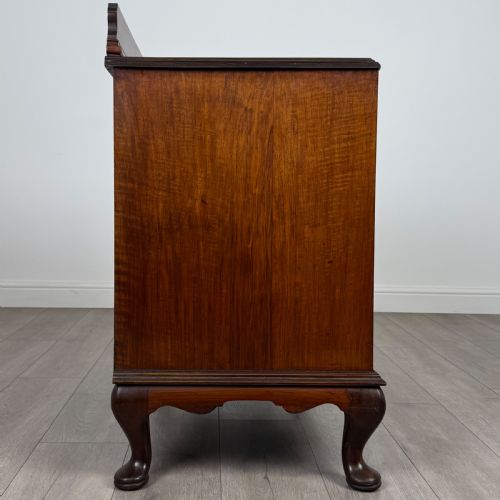 ANTIQUE 20TH CENTURY GOOD QUALITY CUPBOARD IN BURR WALNUT - ADDITIONAL PHOTO 7