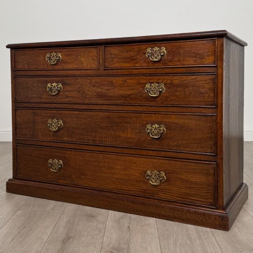 ANTIQUE 20TH CENTURY CHEST OF DRAWERS IN OAK - ADDITIONAL PHOTO 1