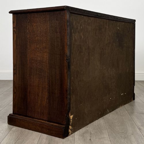 ANTIQUE 20TH CENTURY CHEST OF DRAWERS IN OAK - ADDITIONAL PHOTO 3