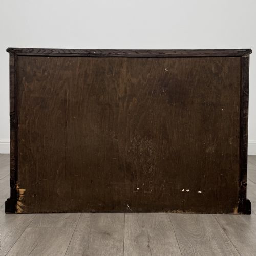 ANTIQUE 20TH CENTURY CHEST OF DRAWERS IN OAK - ADDITIONAL PHOTO 4