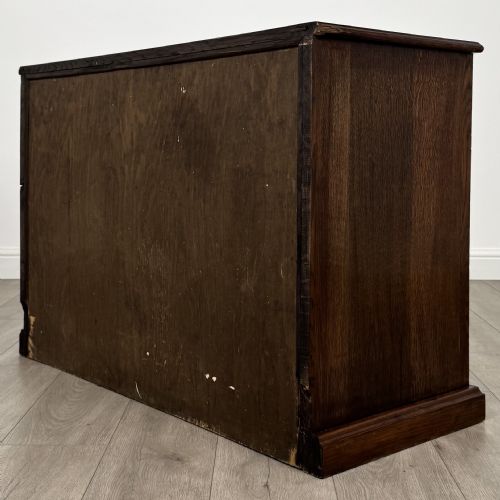 ANTIQUE 20TH CENTURY CHEST OF DRAWERS IN OAK - ADDITIONAL PHOTO 5