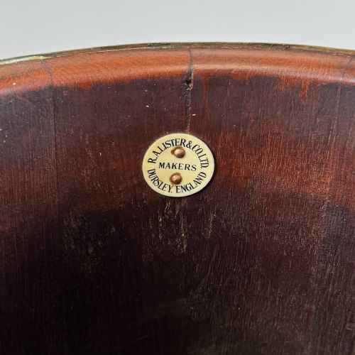 ANTIQUE 20TH CENTURY RA LISTERS PLANT STAND IN OAK - ADDITIONAL PHOTO 3